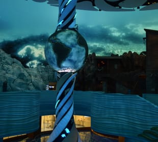 Mainsquare mit Wasserwirbel