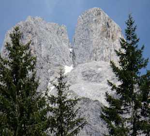 Bischofsmütze gesehen von der Oberhofalm