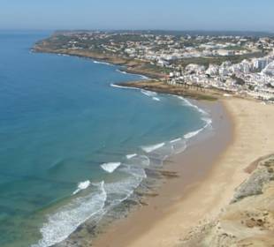 Ausblick beim Obelisken oberhalb von Praia da Luz
