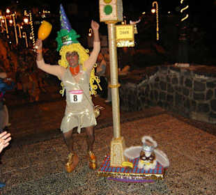 Stöcklschuhlauf der Männer