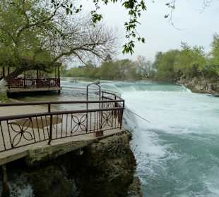 Blick auf den Wasserfall