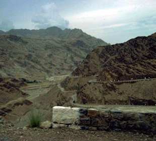 Khyberpass (Khaiber-Pass) im Hindukusch
