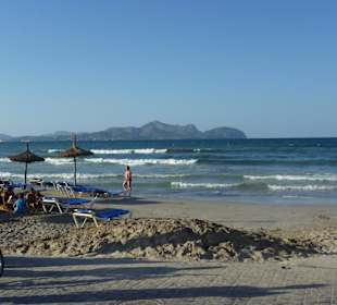 Strand Richtung Alcudia