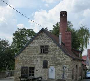 Das alte, renovierte Brauhaus von Unfinden