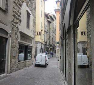 In der Altstadt Bergamos