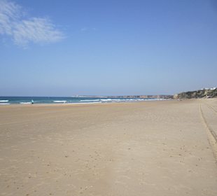 Strand soweit das Auge reicht