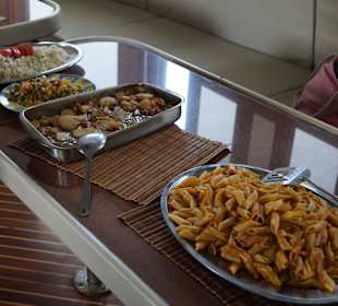 Verpflegung an Board