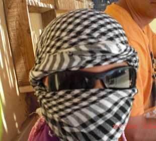 Fertig für die Wüste