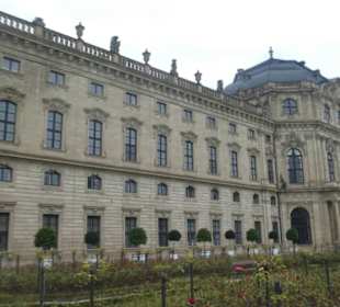 Die Residenz, das prächtigste Gebäude von Würzburg