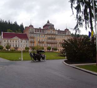 Eine Kutschenfahrt in Marienbad