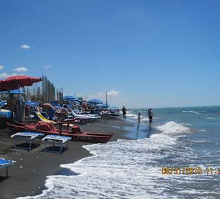 Strand von Lido di Ostia