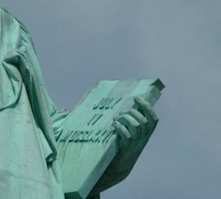 Teil der Freiheitsstatue