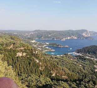 Wandern Paleokastritsa