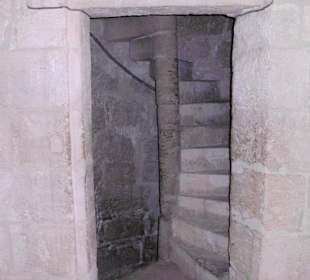 Treppe zum Dach