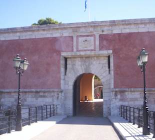 Die Alte Festung in Korfu-Stadt