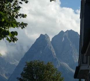 Garmisch: Ausblick vom Restaurant May Măn