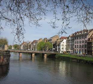 Altstadt Straßburg im Frühling