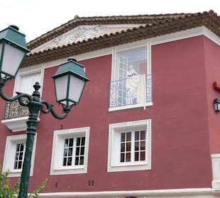 Sehr schöne Wandmalerei