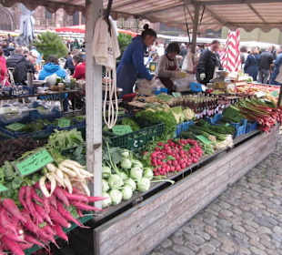 Altstadt Freiburg Markt am Münster