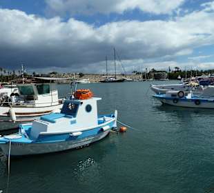 Dümpelnde Fischerboote