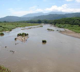 Landschaft am Rio Tarcoles