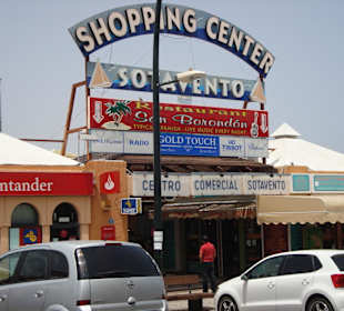 Centrum handlowe w Costa Calma