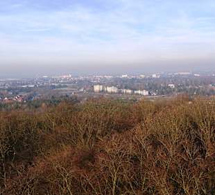 Ausblick vom Turm oben alle Richtungen