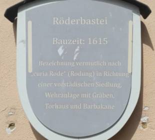 INFO-Tafel Röderbastei