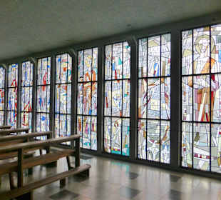 Schweinfurt Oberndorf: die Kirche St. Josef