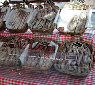 Eindrücke vom Wochenmarkt in Collioure