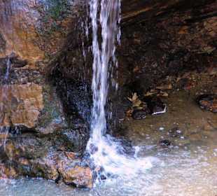 Wanderung zum Wasserfall