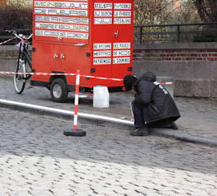 Der Informationswagen der Strassenmaler LA PHRASE