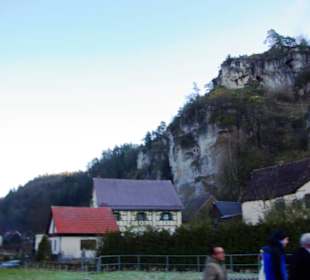 Im hinteren Bereich der Stadt