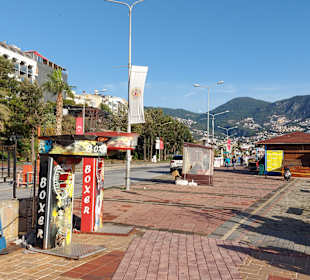 Alanya , Strand , Burg 