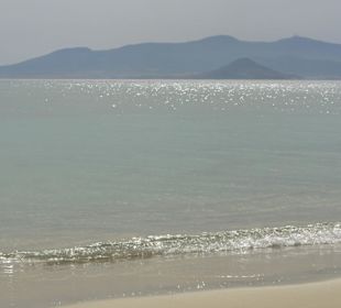 Sicht zur Insel Paros.