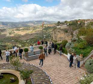 Terrasse in Villa in Ronda