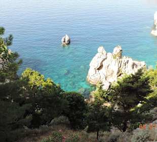 Klippe vom Kloster aus gesehen