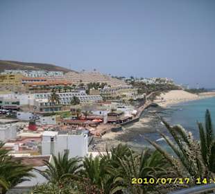 Auf dem Weg über den Felsen