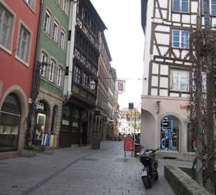 Altstadt Straßburg im Frühling