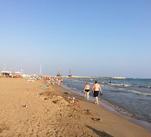 Sehr schönes Flachabfallendes Sandstrand