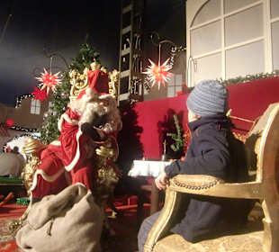 Beim Weihnachtsmann