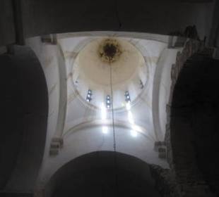 Typischer Lichteinfall durch Kreuzkuppel