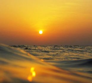 Schnorcheln beim Sonnenaufgang