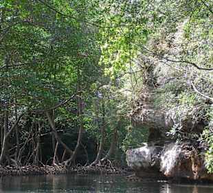 Einfahrt zur 2. Höhle