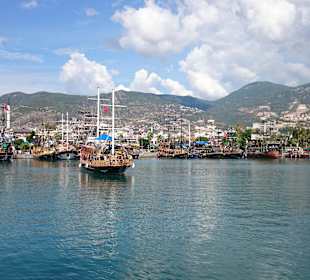 Hafenbootsfahrt in Alanya
