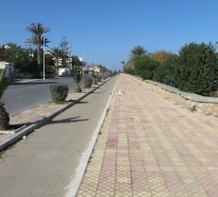 Ausblick von der Küstenseite