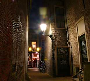 Krzywa uliczka w Delft