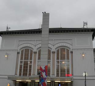 Beim Salzburger Hauptbahnhof