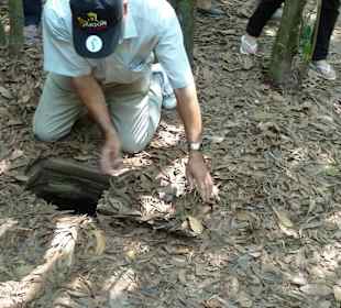 Versteck der Vietcongs