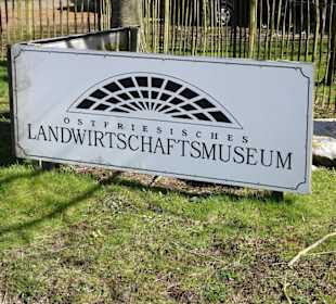 Aufsteller des Landwirtschaftsmuseums